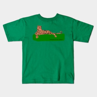 African cheetah, endangered animal in the world Kids T-Shirt